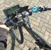 trek front wheel hub motor electric conversion controls