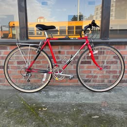 Nishiki Hybrid Pro, 54cm M/L, Red/Black